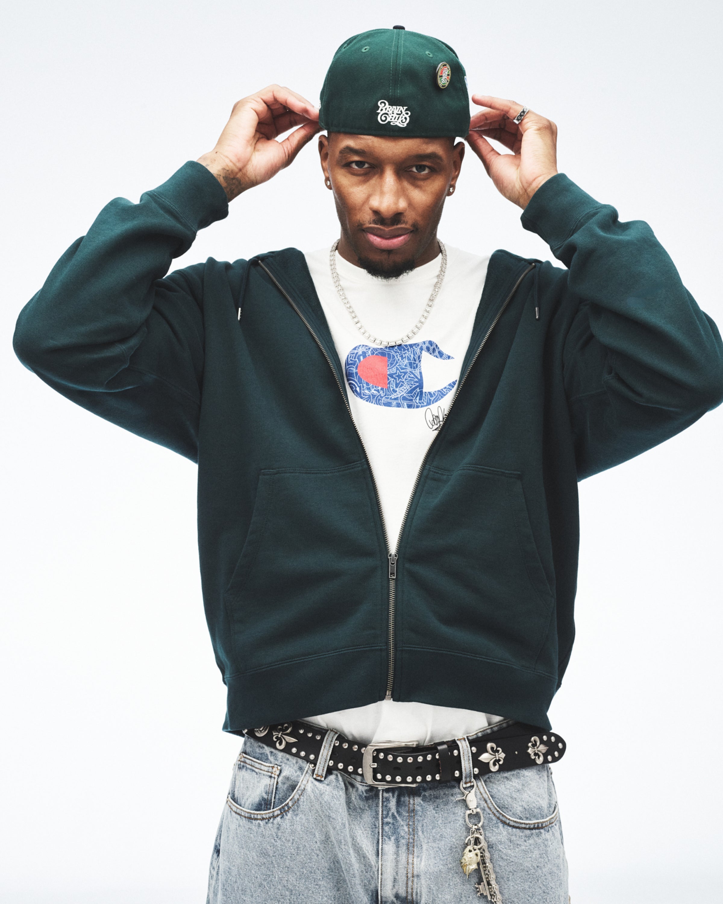 'Sam Absurd' C pip Crew Tee