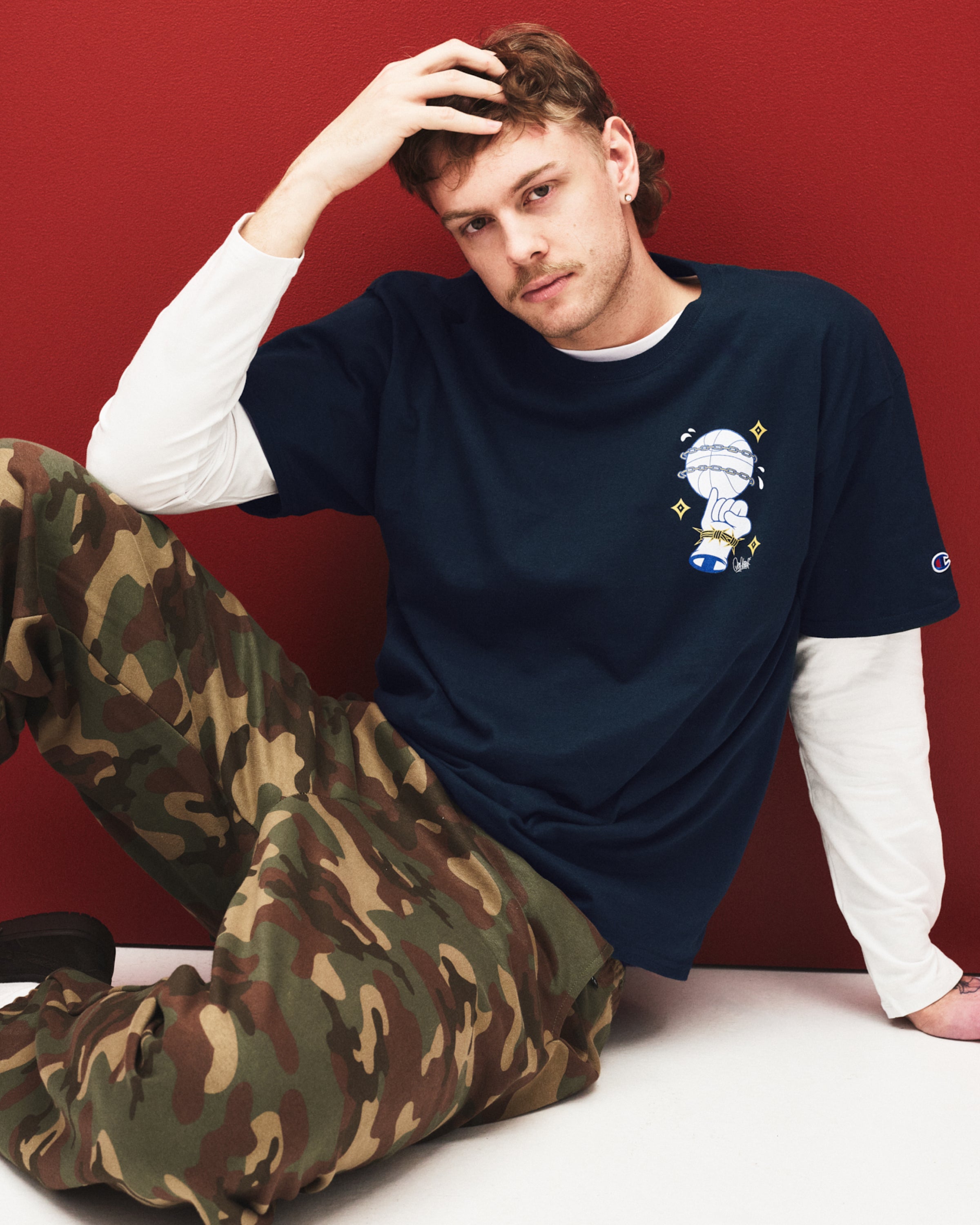 'Sam Absurd' Baller Crew Tee