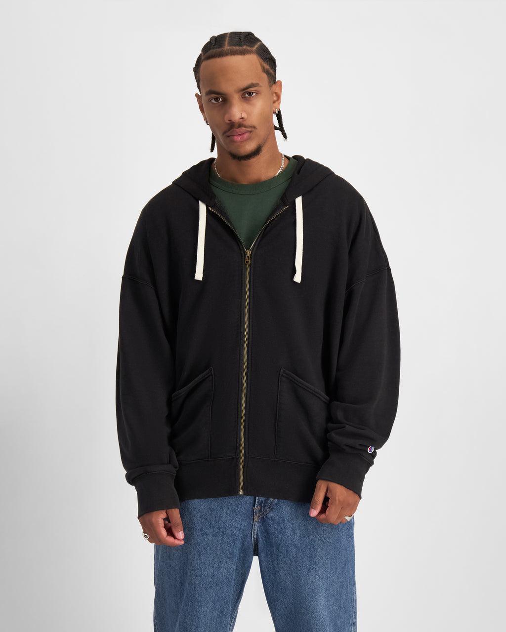 Heavyweight Hoodie Men's Champion Mcmxix Hoodie Buy Reverse