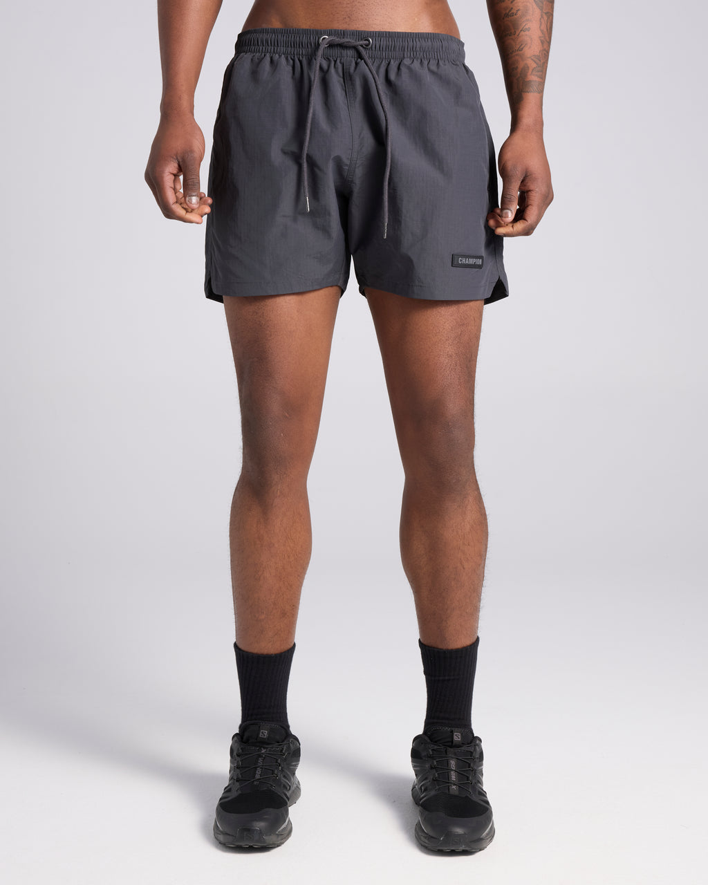 Mens Shorts Champion Stacked Nylon Rip Stop Shorts Ripstop Shorts