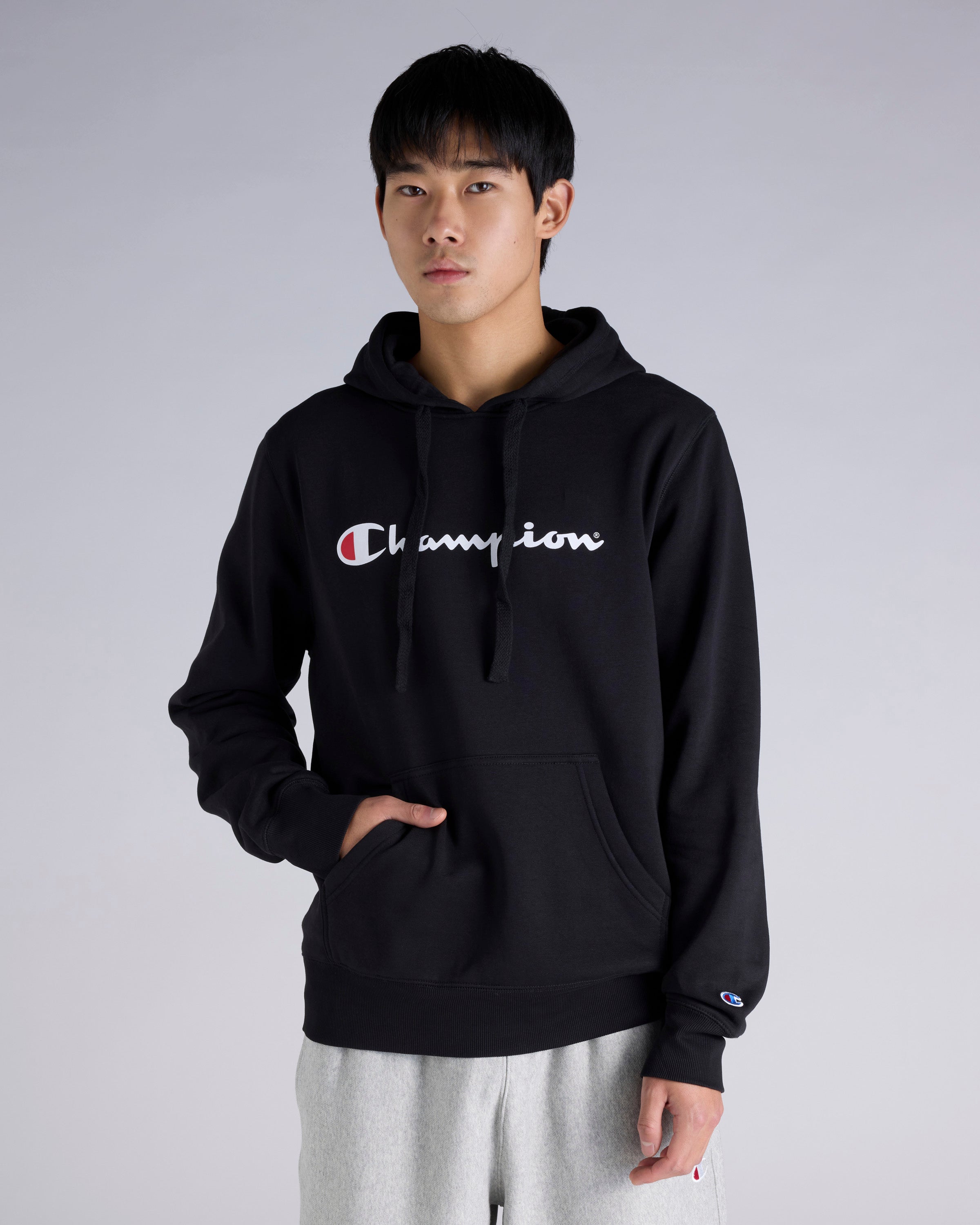Mens Hoodies Bl? Champion Hoodie Buy Champion Script Hoodie