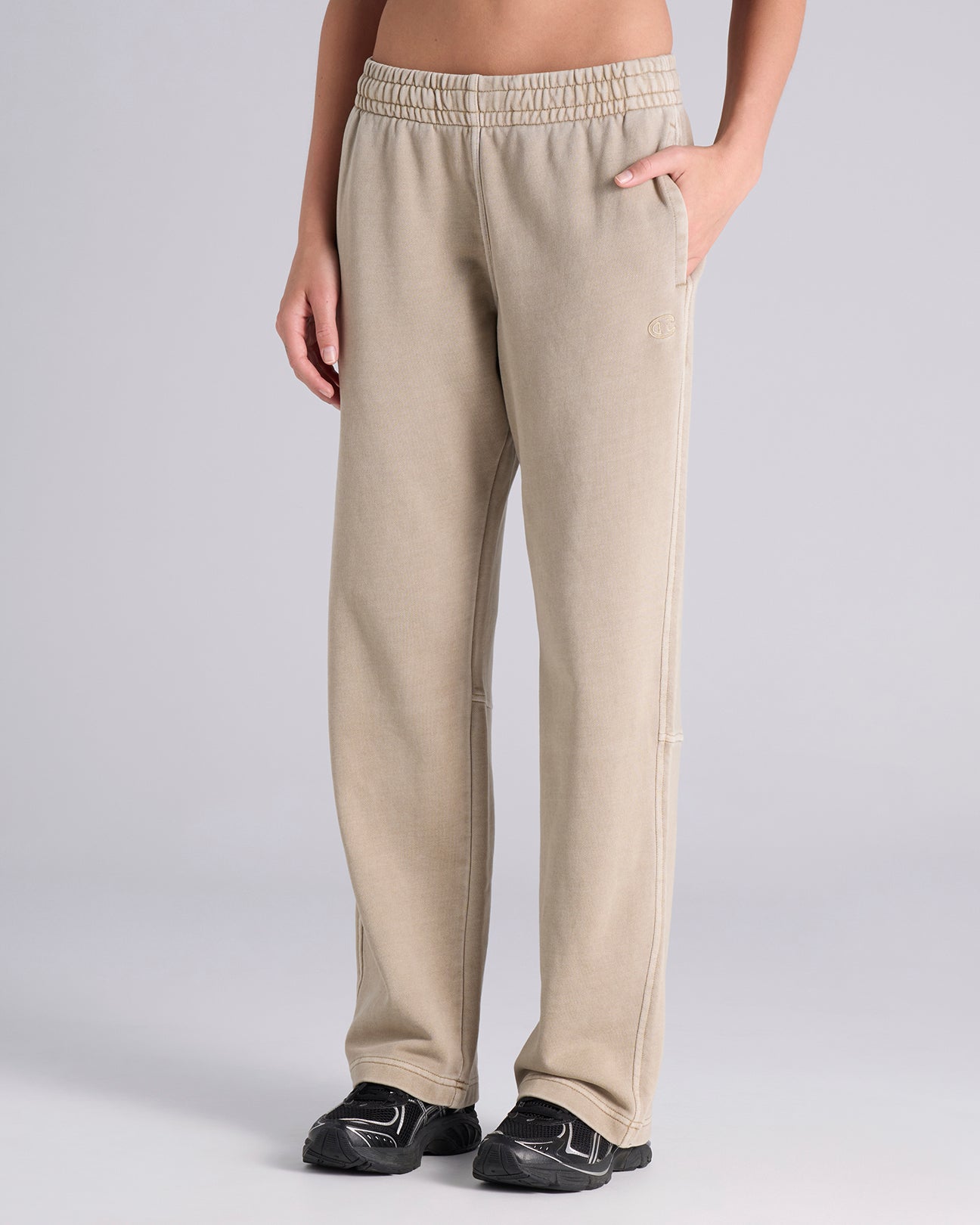 Rochester Vintage Wash Wide Leg Track Pants