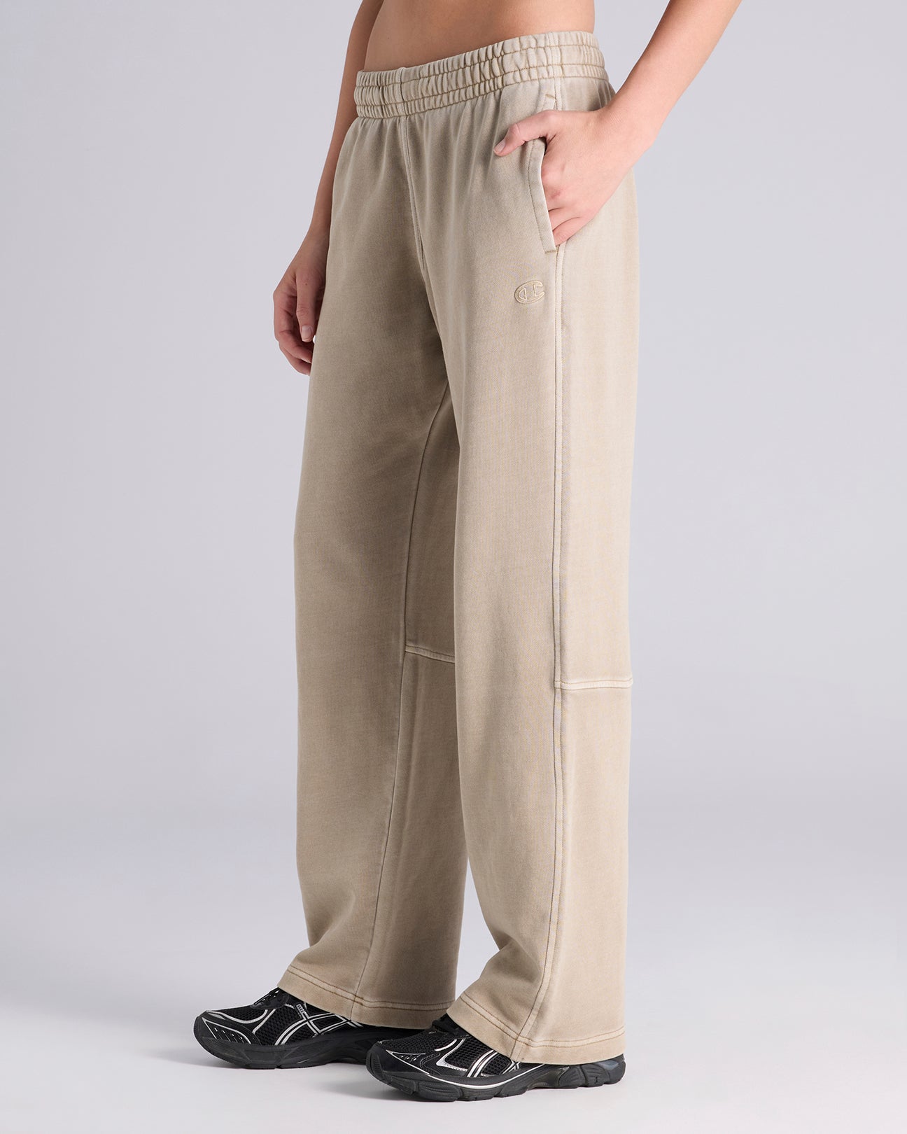 Rochester Vintage Wash Wide Leg Track Pants