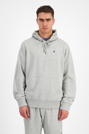 Grey champion cheap pullover hoodie