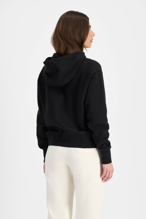 Champion black hoodie womens top