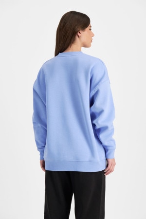 Champion x uo blush pink crew neck sweatshirt new arrivals