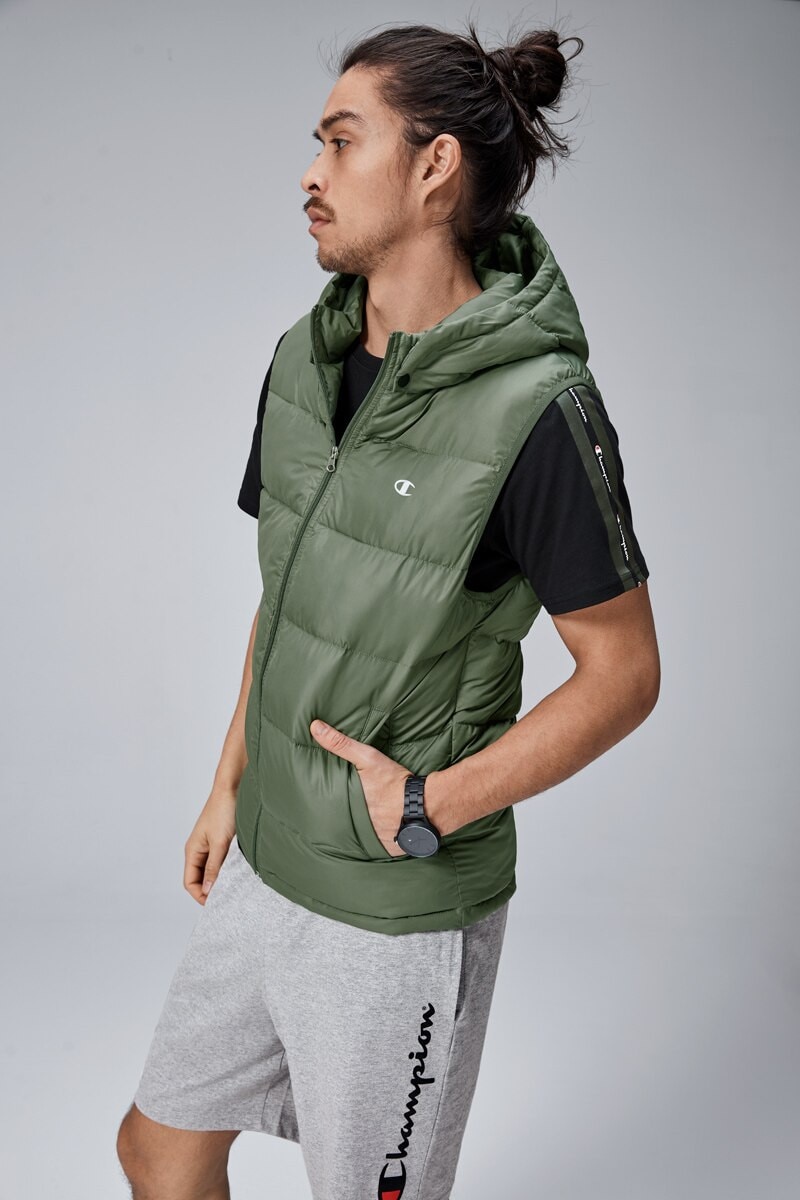 Champion powertrain puffer vest discount