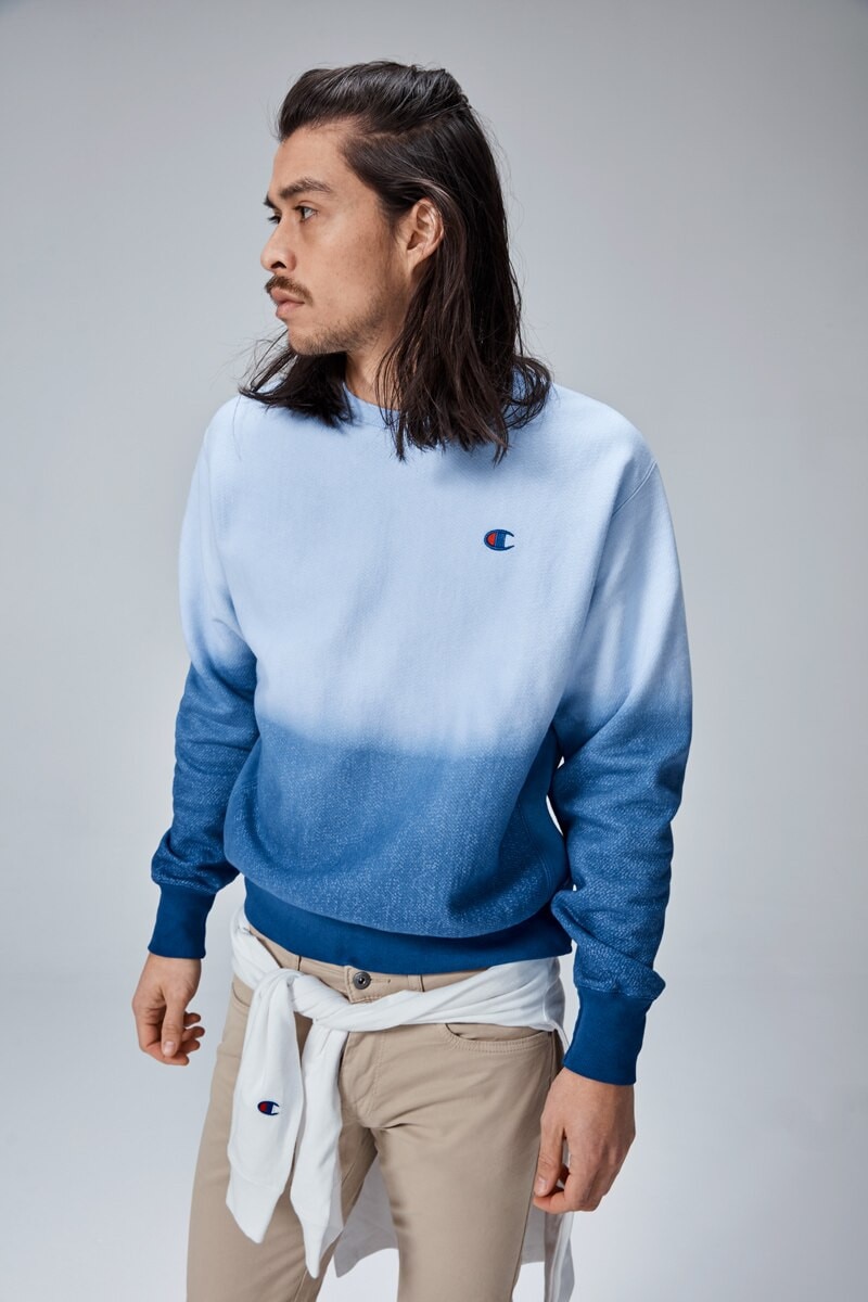 Champion reverse weave garment dye hoodie shop