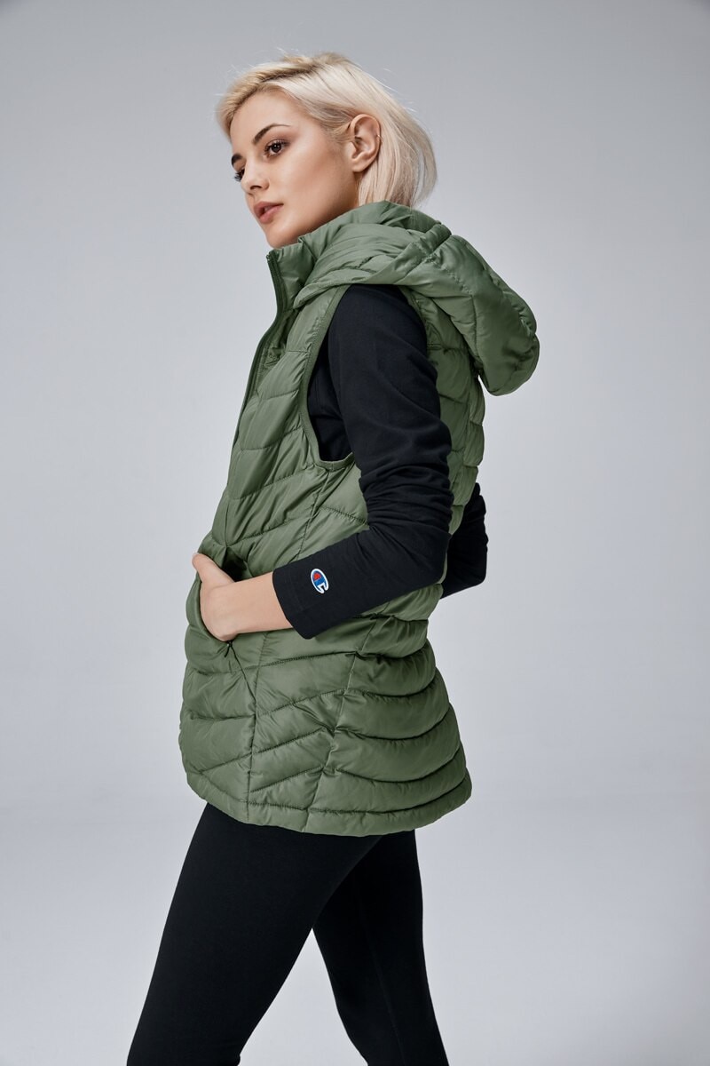 Champion powertrain puffer vest store