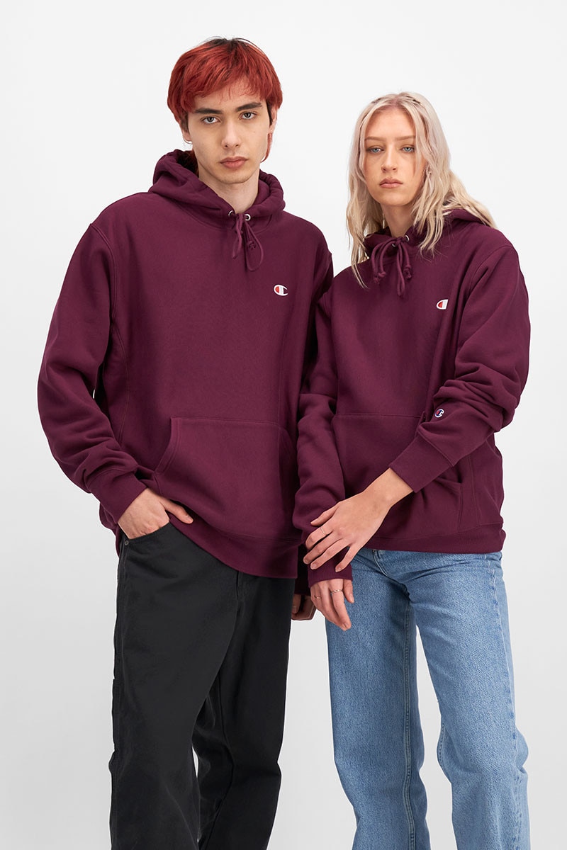 Champion dark berry hoodie shop