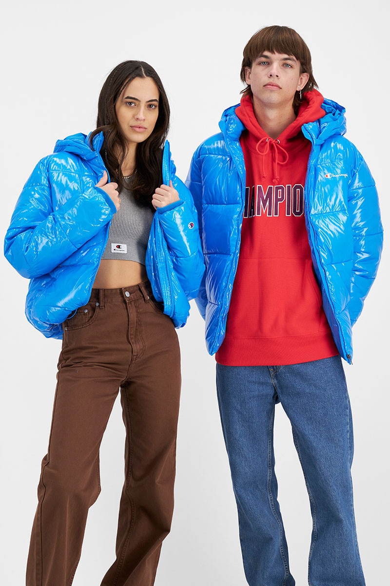 Champion lightweight puffer jacket hotsell