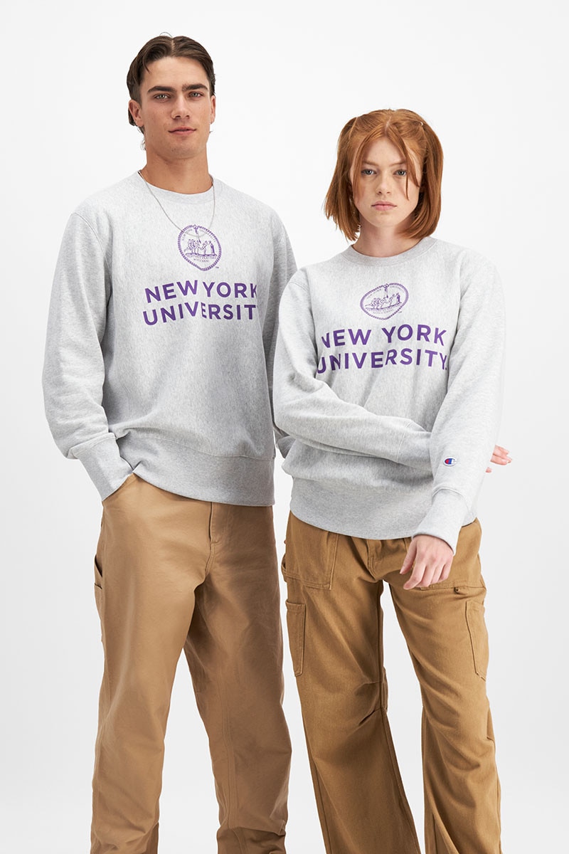 Champion nyu sweatshirt online