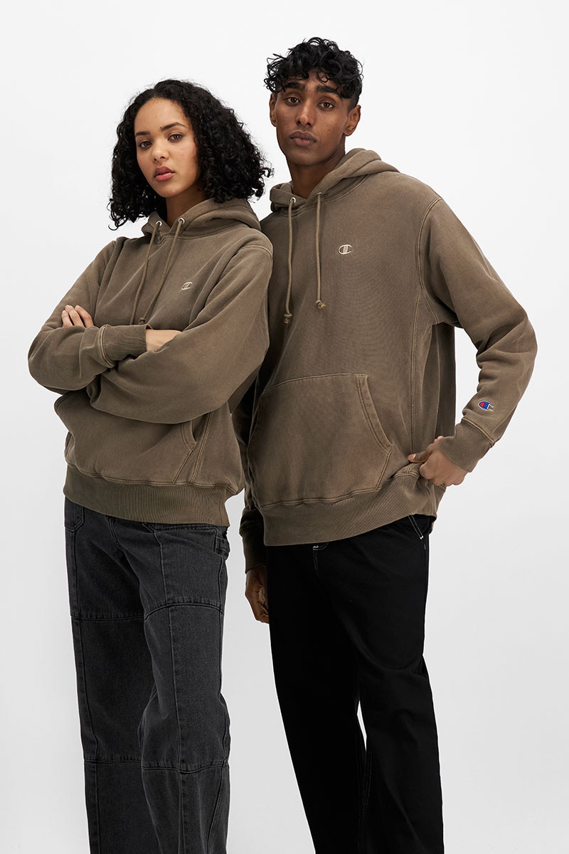 Champion streak dye hoodie on sale
