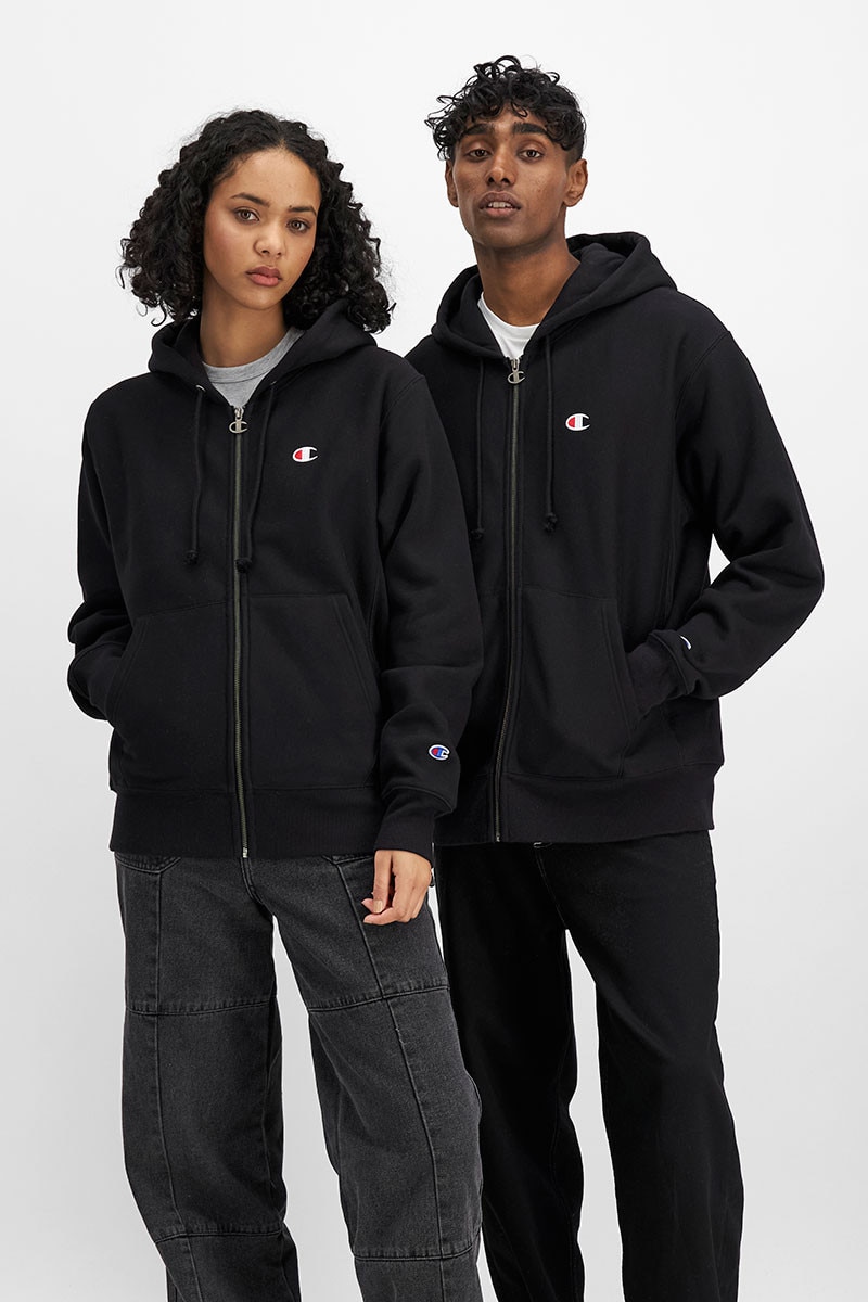 Champion black jacket new arrivals