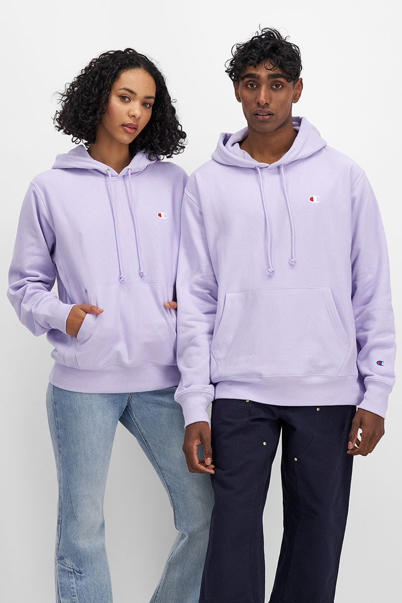 Champion french terry hoodie clearance