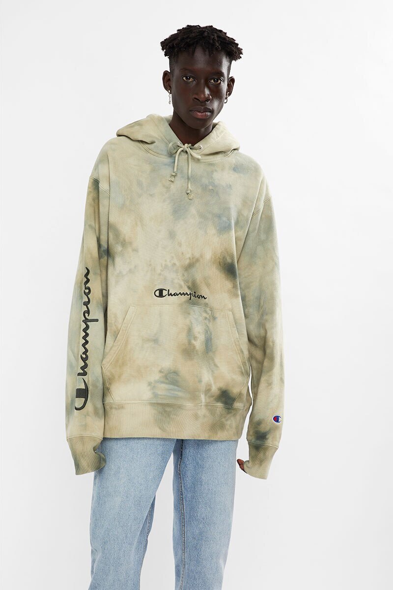 Reverse weave cloud dye hoodie deals