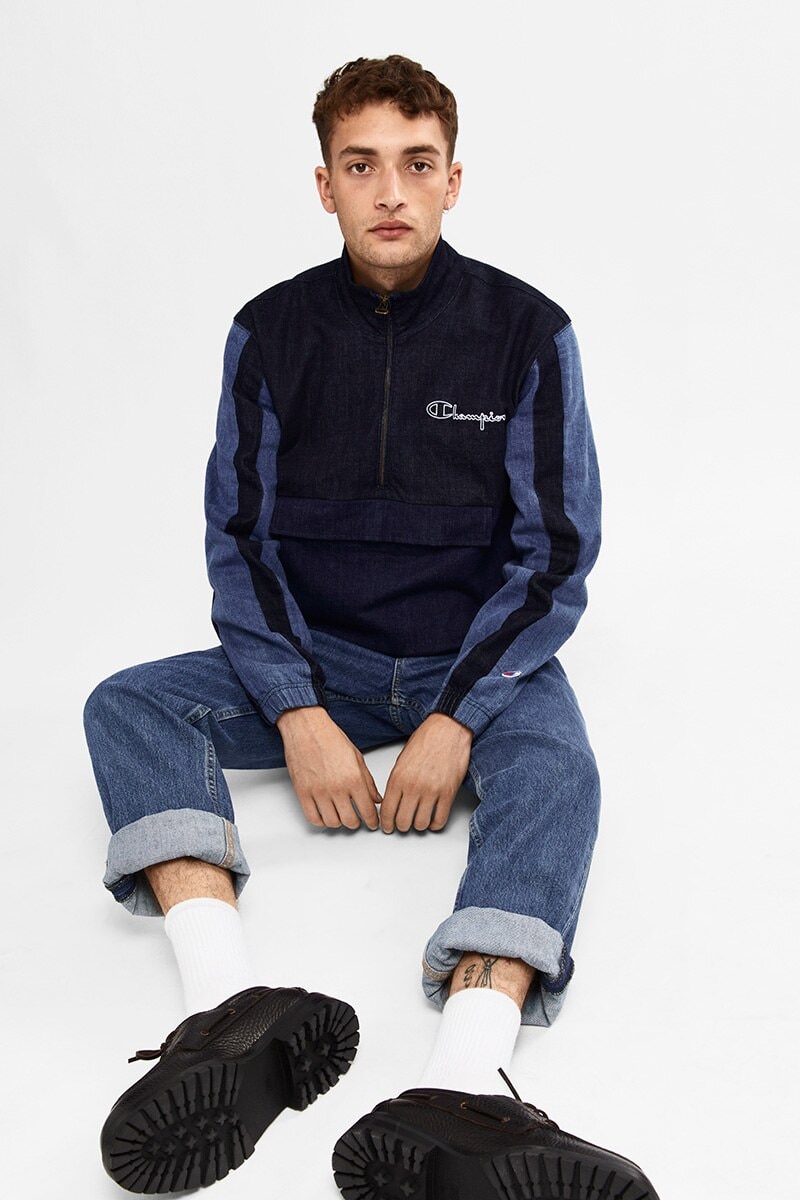 Denim jacket champion on sale