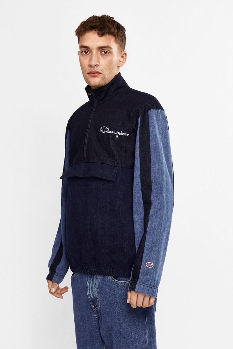Denim jacket champion hotsell