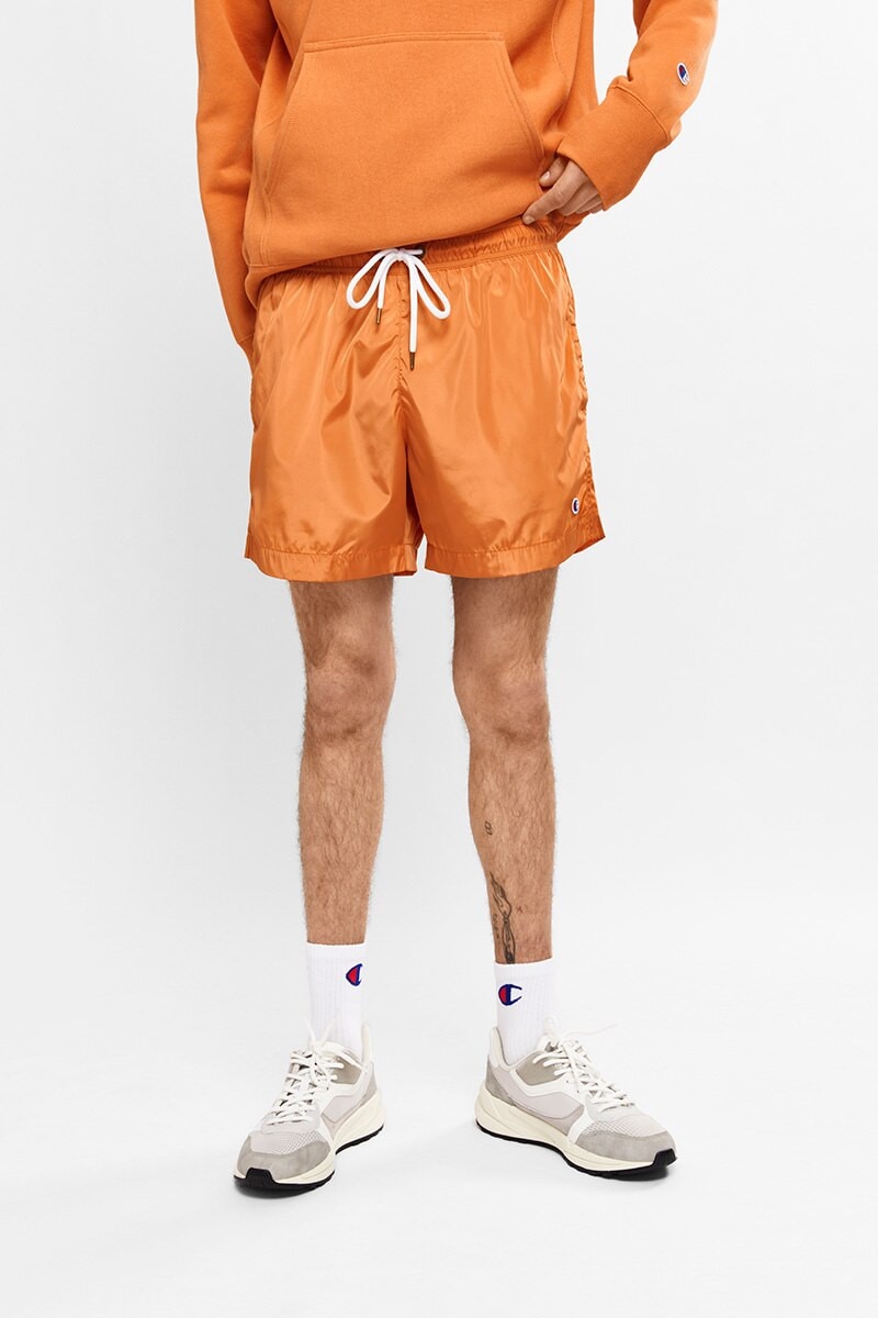Champion shorts orange deals