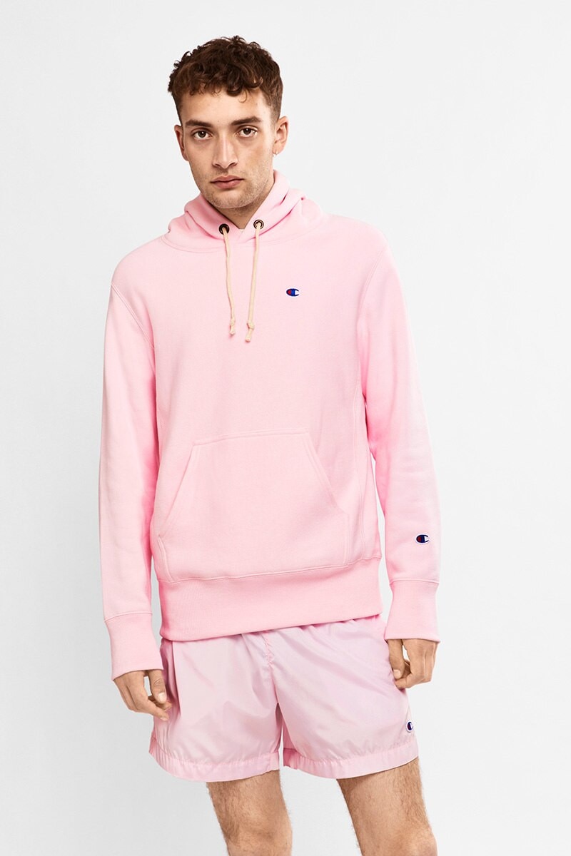 CHAMPION Reverse Weave Mini C Logo Hoodie AWN8A1