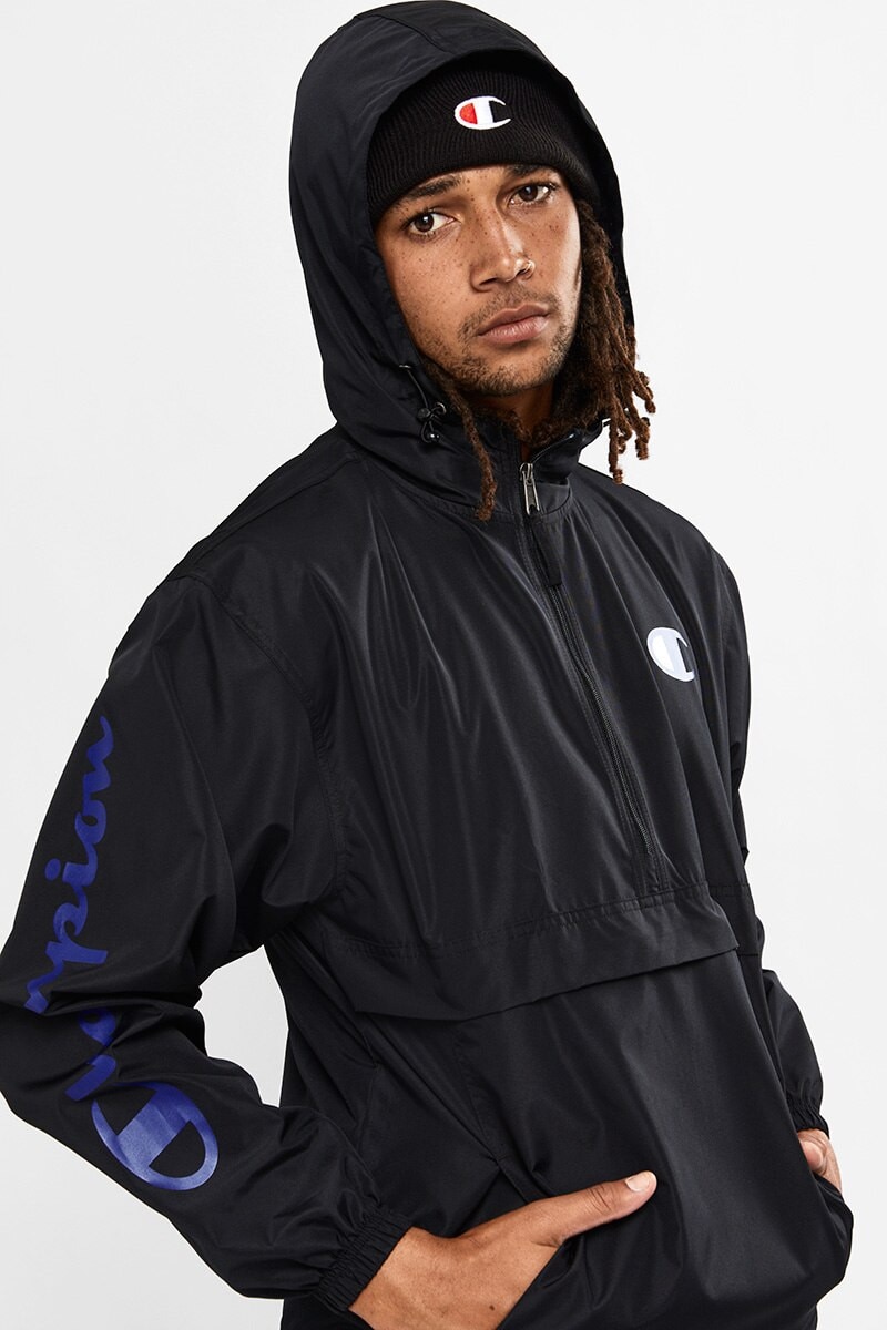 Champion Packable 1 4 Zip Jacket