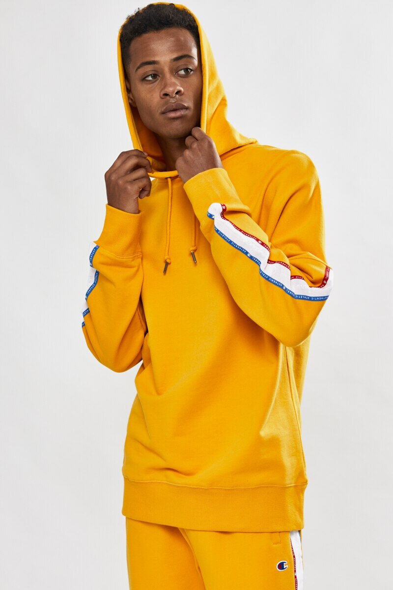 Champion hoodie taped on sale