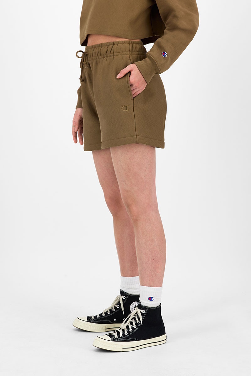Reverse Weave Relaxed Shorts