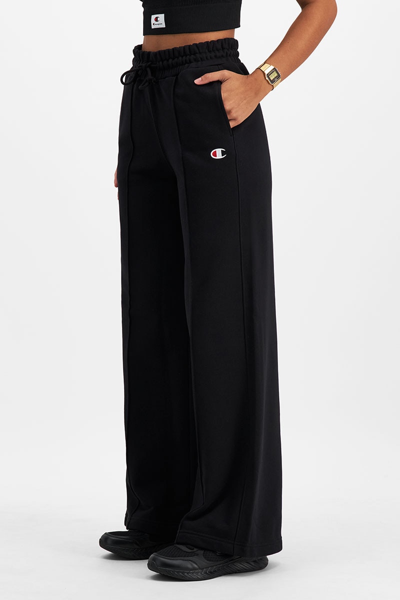 Reverse Weave Wide Jogger