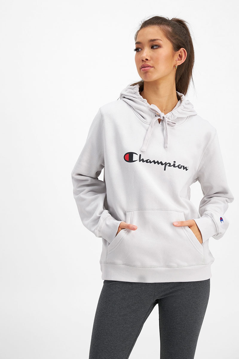 Champion women's hoodie white hotsell