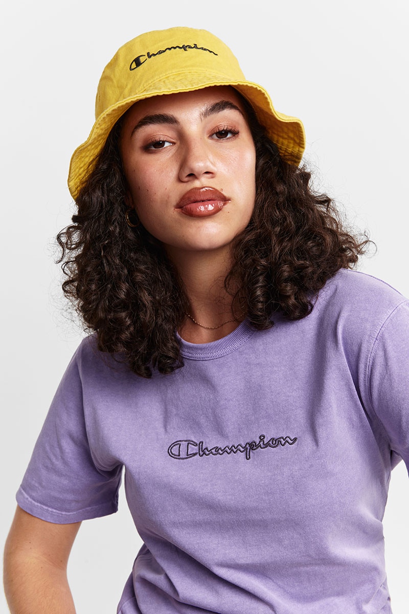 Champion bucket hat yellow sales