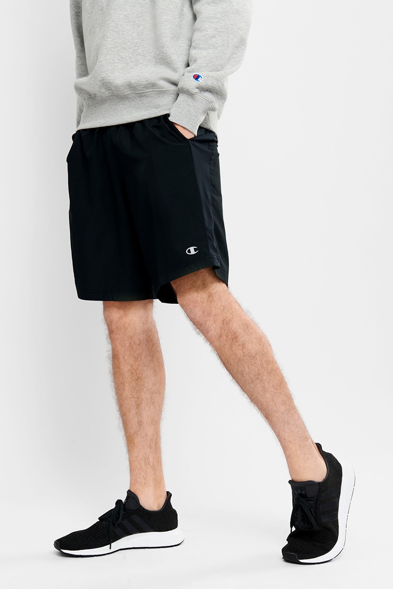 Champion overalls shorts mens deals