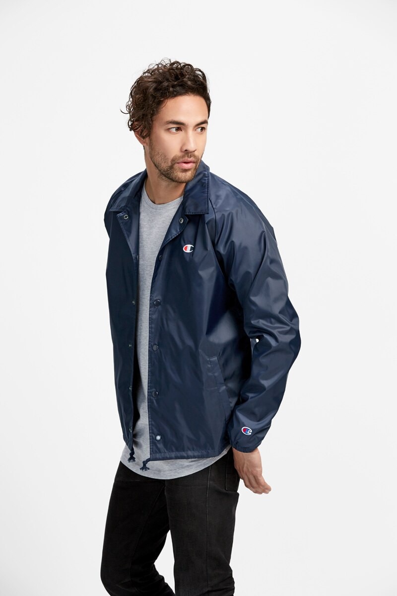 Champion coach jacket mens discount