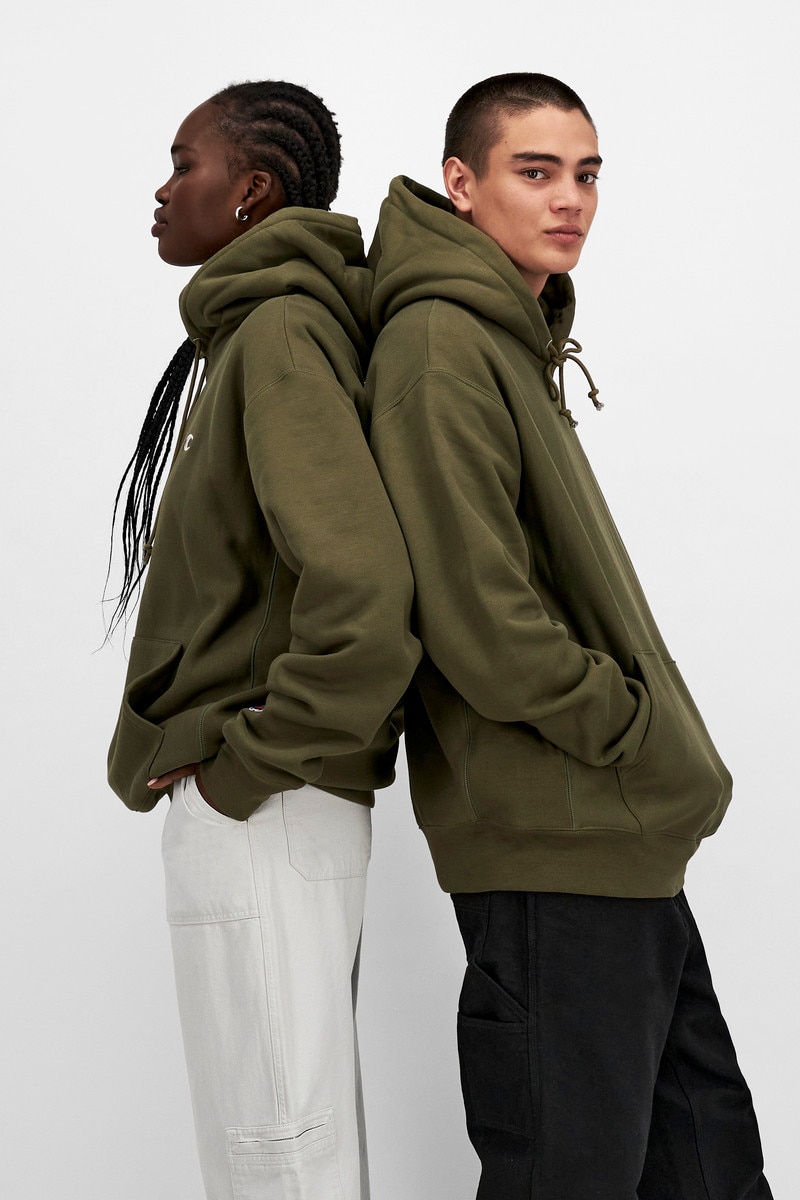 Champion hoodie lakeside green online