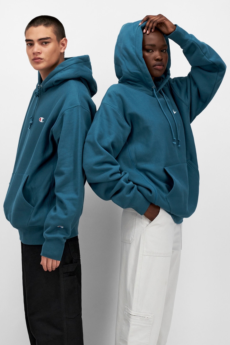 Champion oversized hoodie mens store