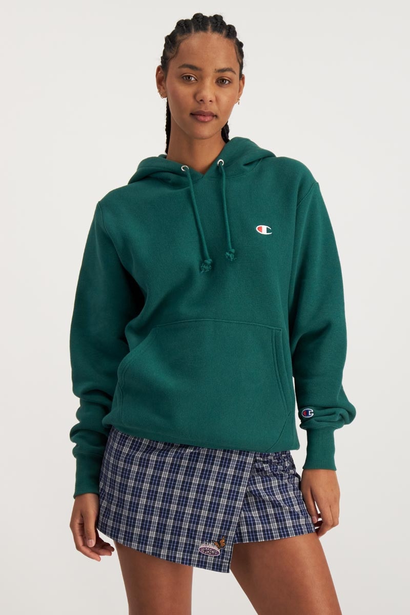 Champion hoodie topshop hot sale