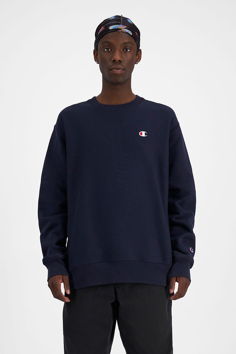 Reverse weave crew deals