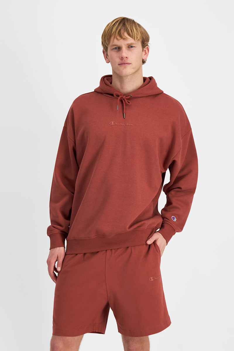 Champion script long sleeve mens hoodie top