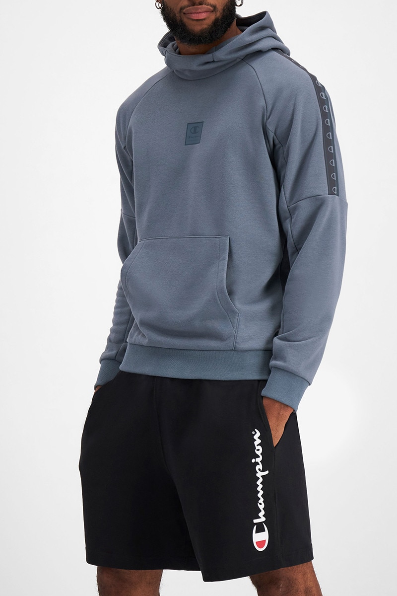Champion rainbow tape boyfriend hoodie new arrivals