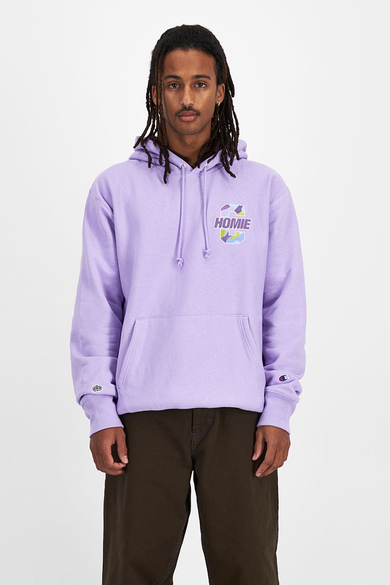 Champion violet hoodie discount