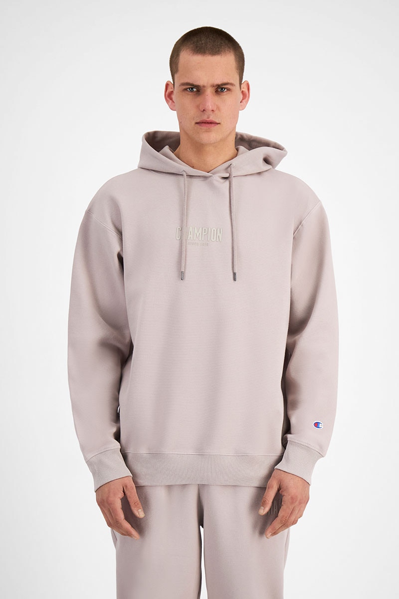 Champion grey mens hoodie top