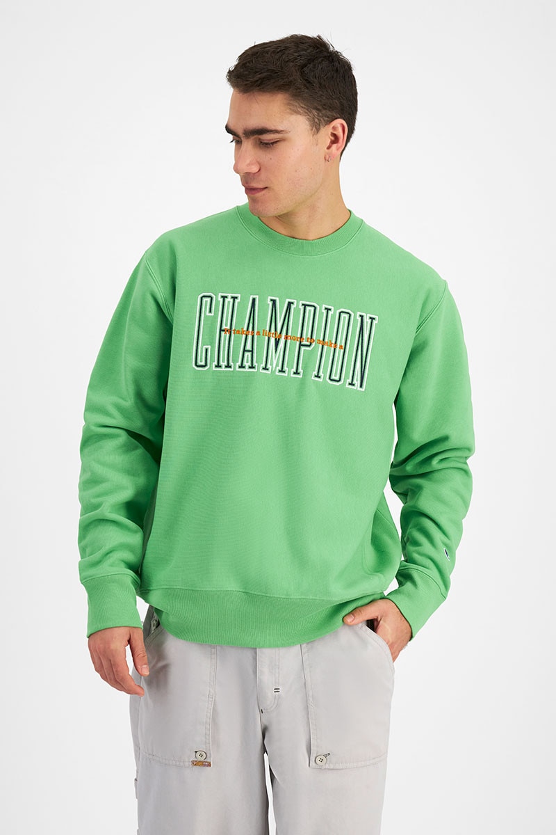 Champion reverse weave crew green online