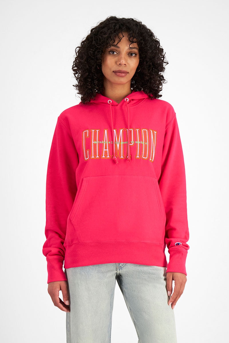 Champion pink mens hoodie new arrivals