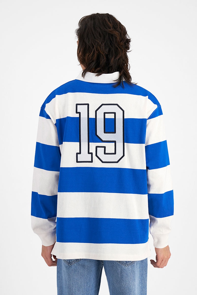 Heavyweight Jersey Clubhouse Long Sleeve Rugby Shirt
