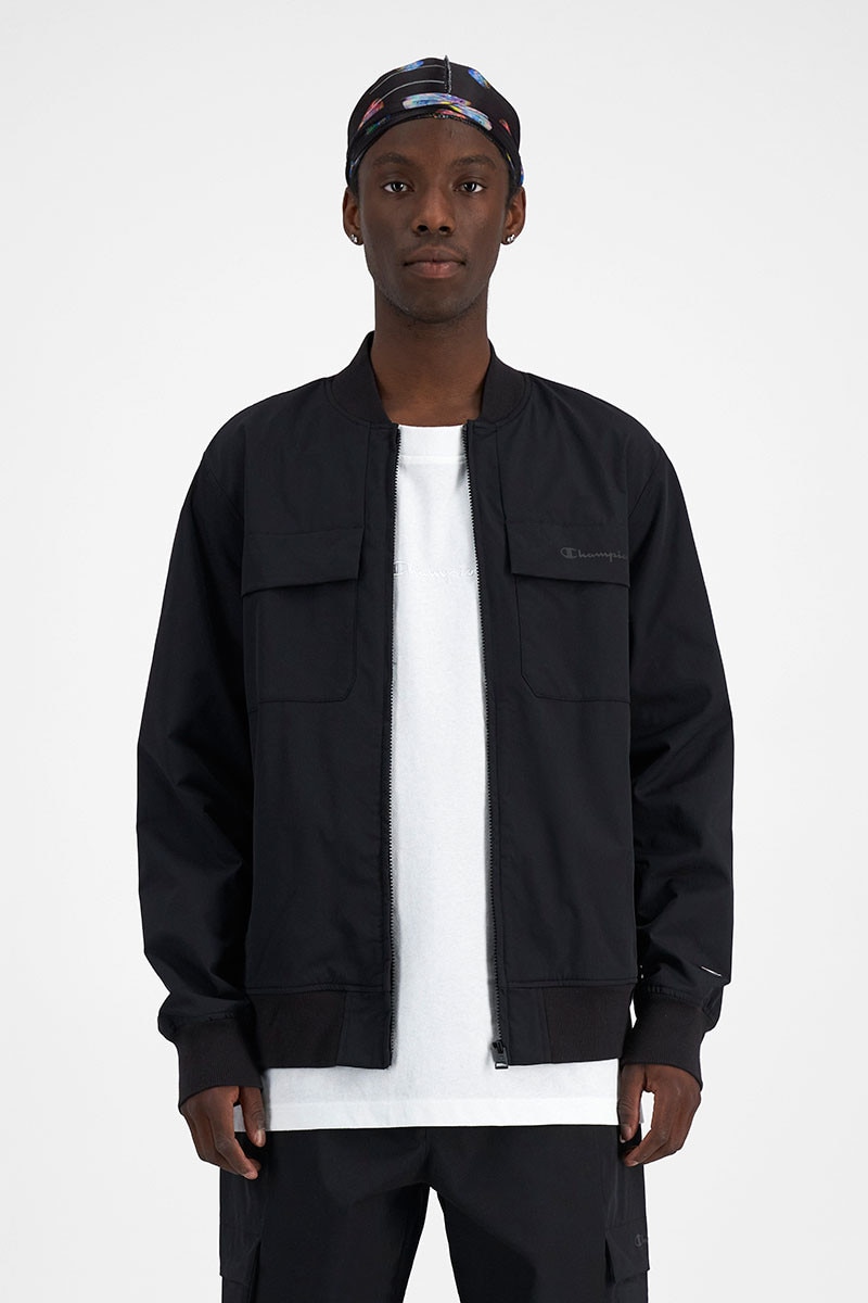 Men's champion bomber jacket shop