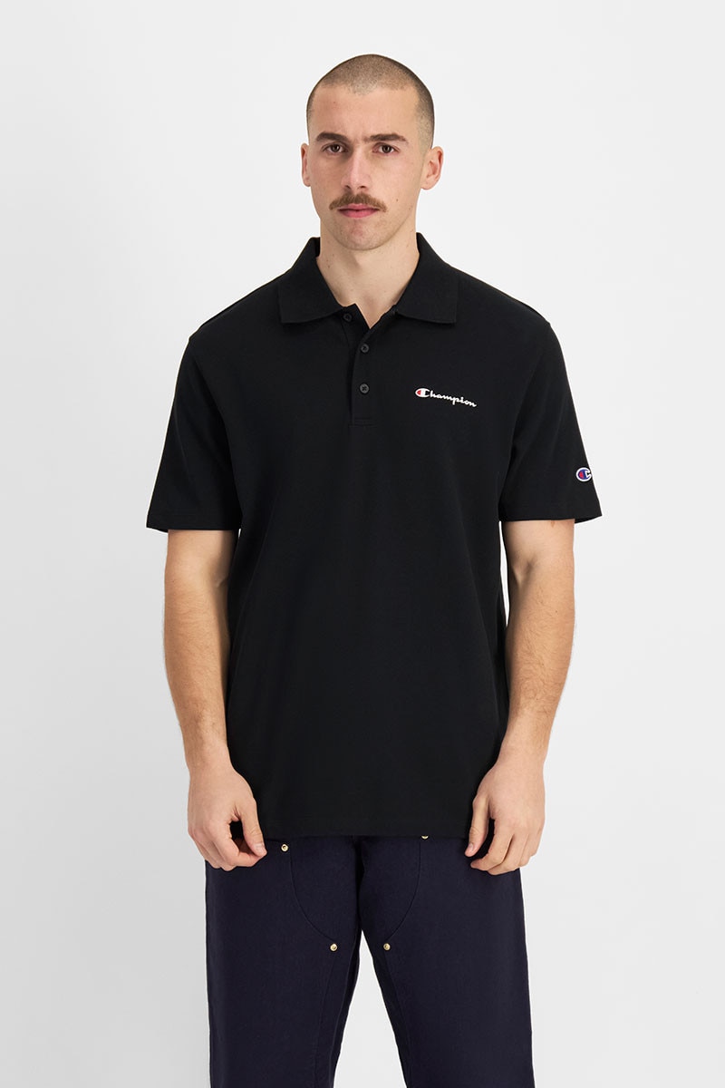 Champion black polo top