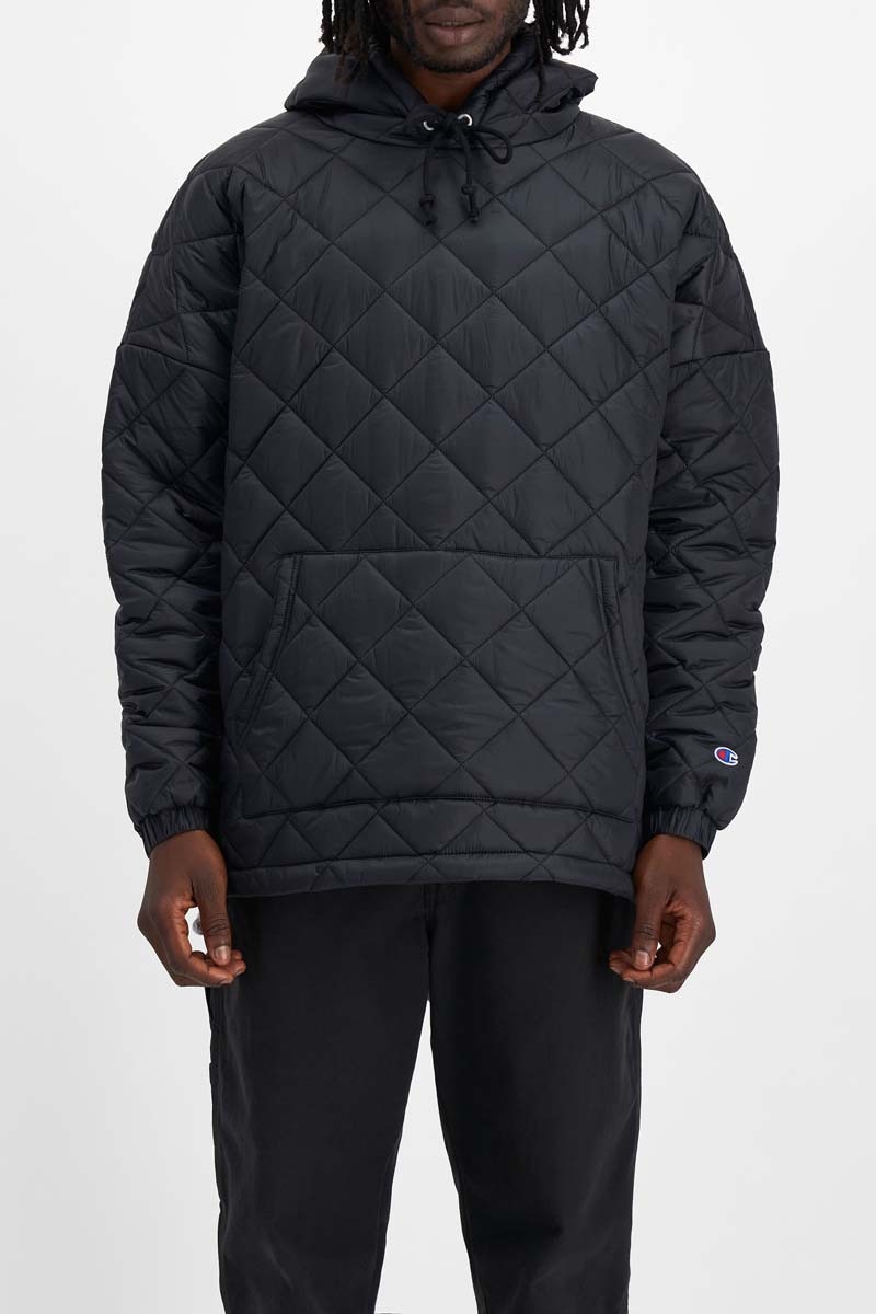Champion Re Bound Puffer Anorak Mens Hoodie AUVYN