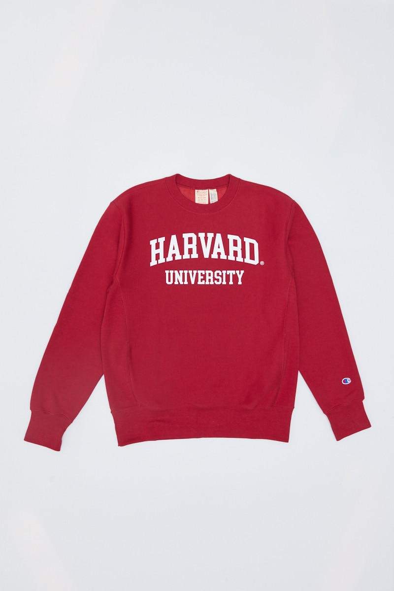 Champion harvard crewneck 2025