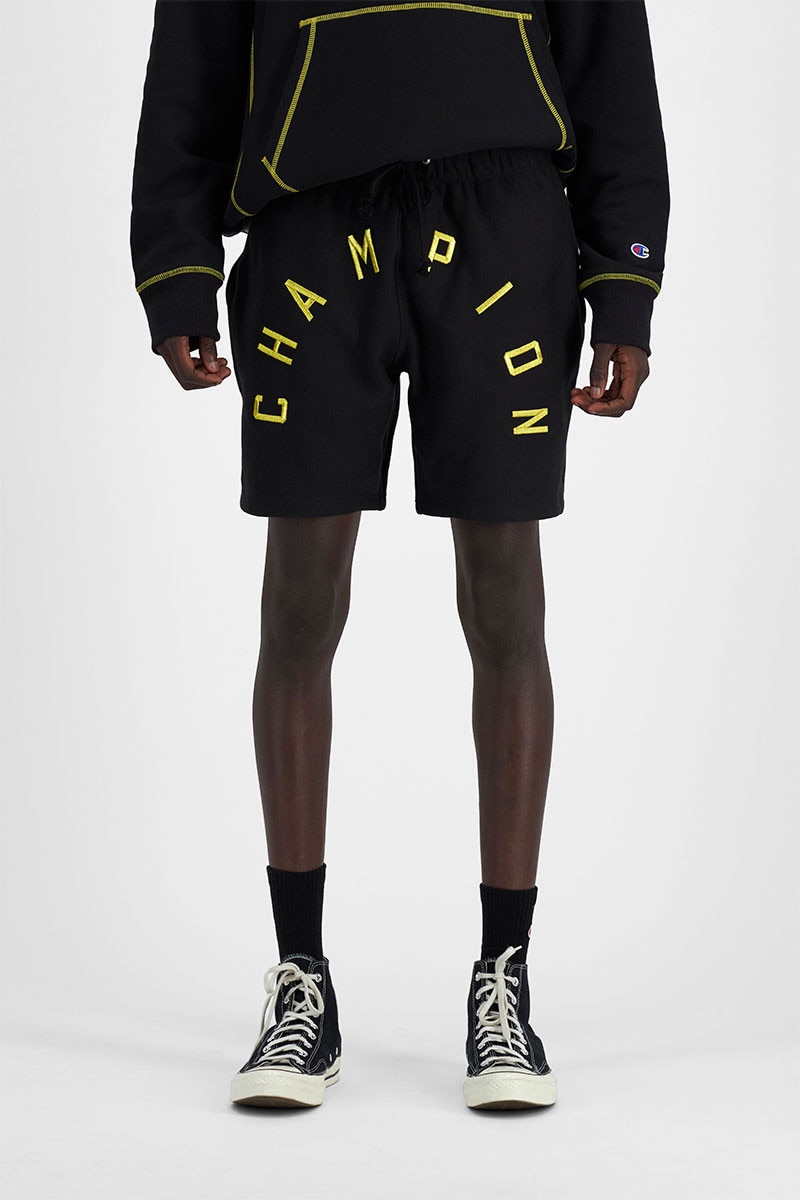 Champion logo shorts hotsell