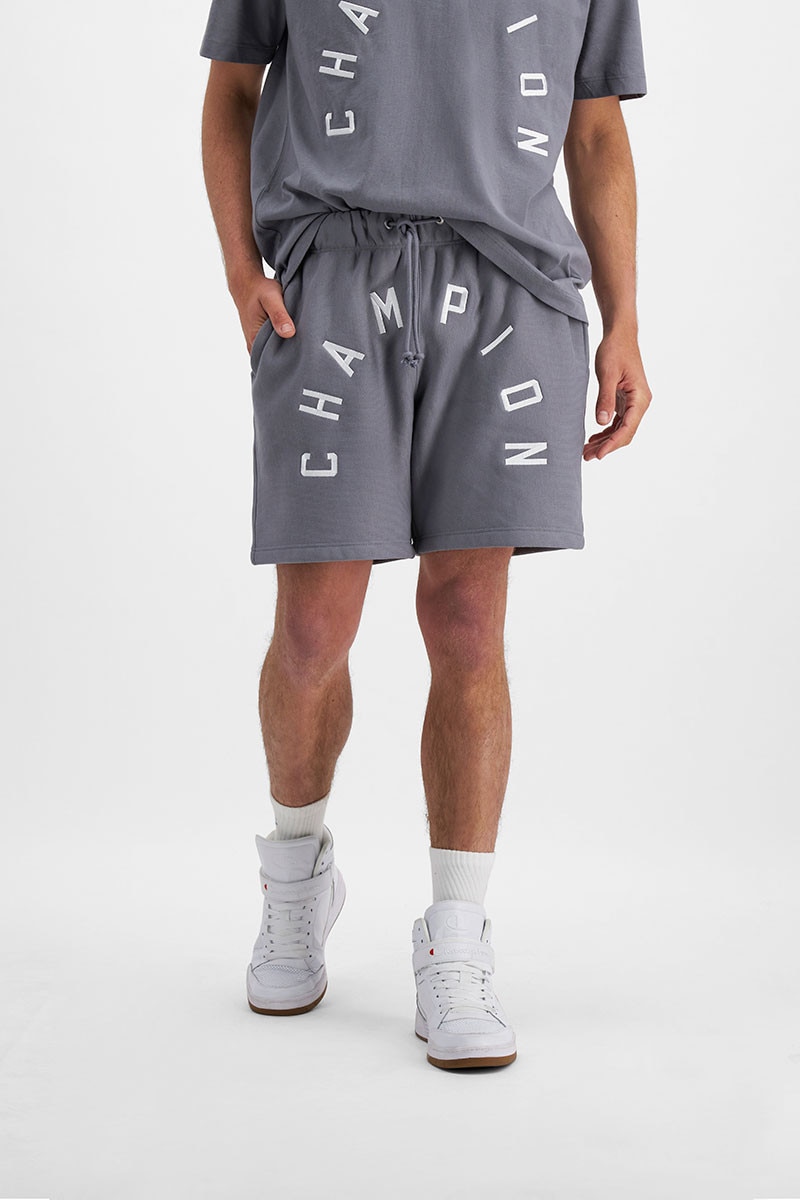 Reverse Weave Arch Logo Shorts