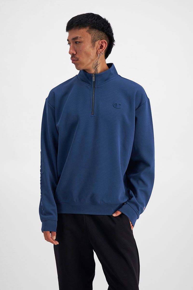 Champion quarter zip mens online